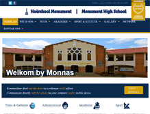 Tablet Screenshot of monnas.co.za